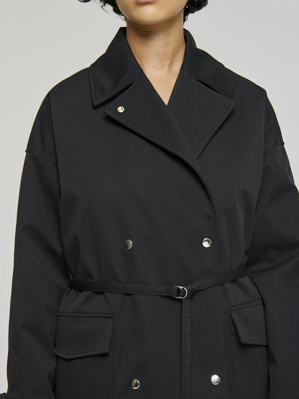 trench gabardina puffy cinturina 9322 990 oof 