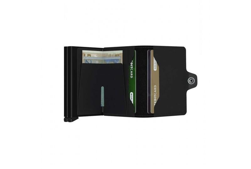 secrid card slide doppio TM-BLACK BLACK SECRID 