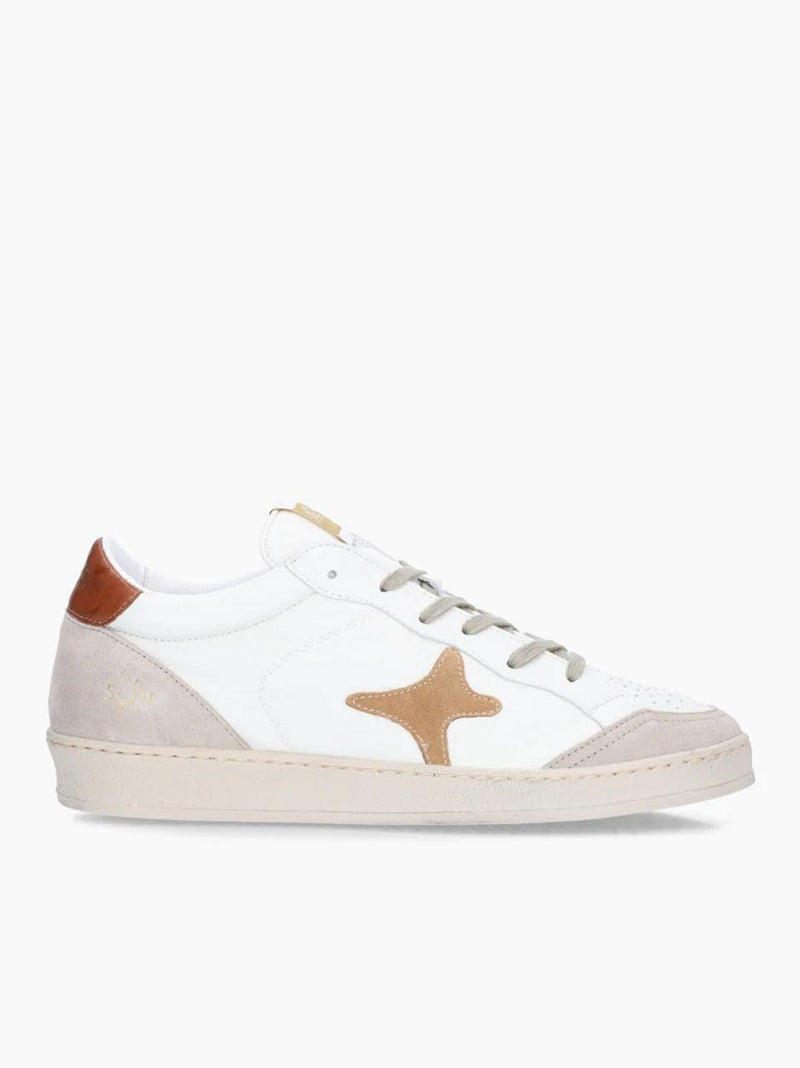 sneakers sun 4133 BIANCO TAUPE AMA brand 