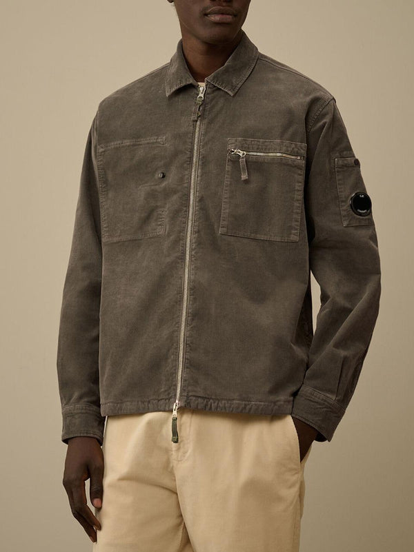 over shirt velluto OS097A 006410 O 921 C.P COMPANY 