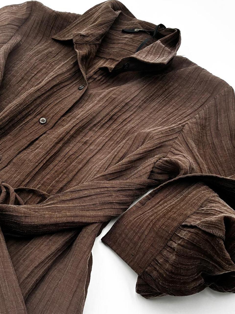 camicia shantoong froisse CA1519 M SEVENTY 