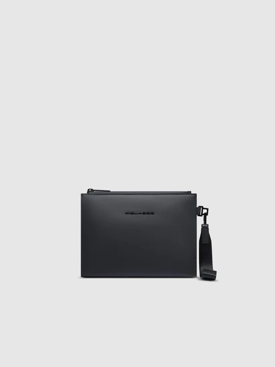 pochette media AC6833C2OW NERO PIQUADRO 