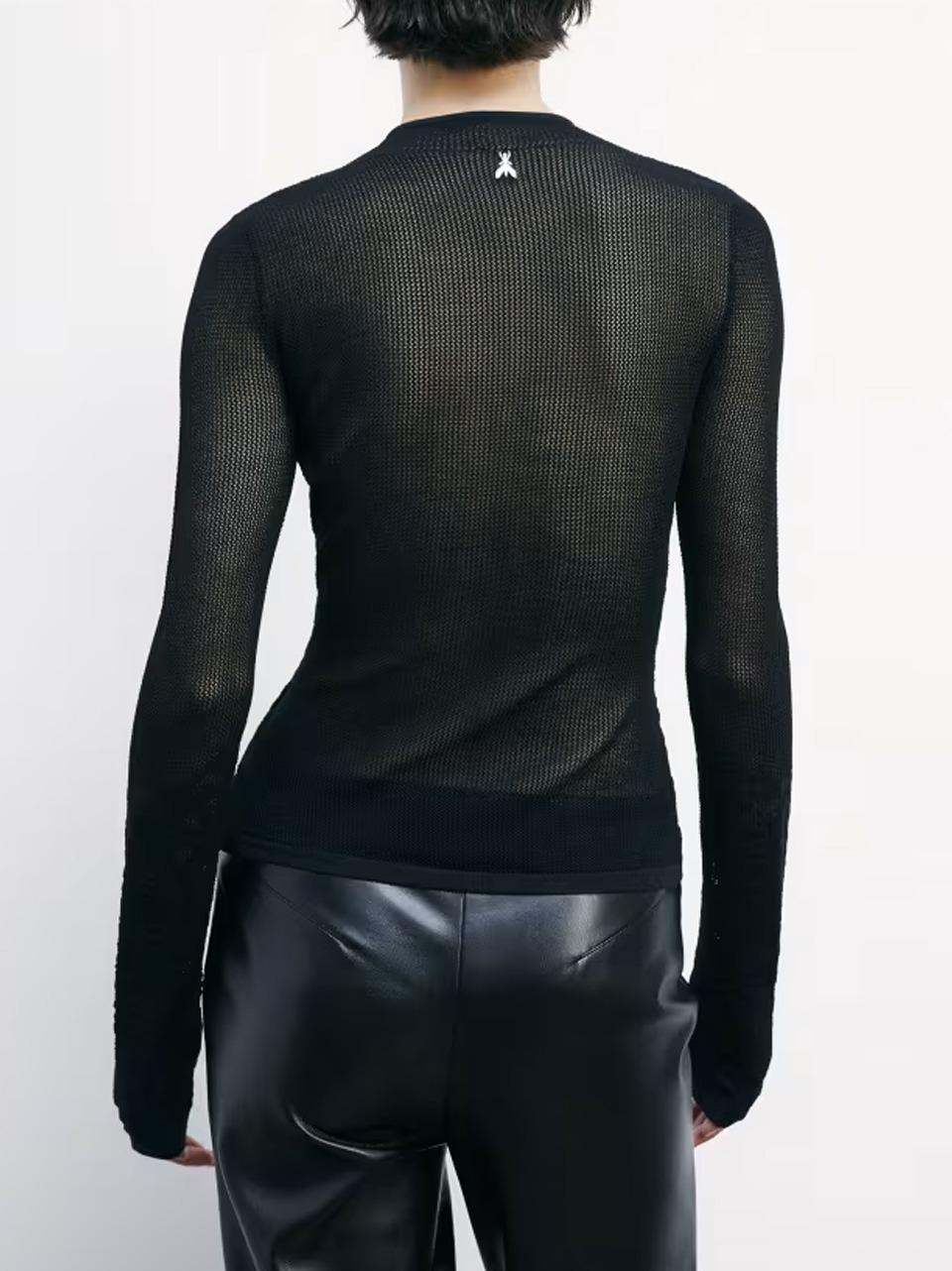 maglia macrame 8K0343 K284 N Patrizia pepe 