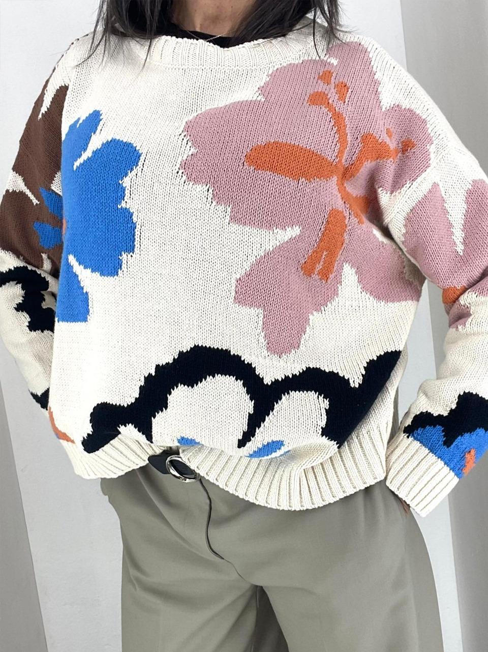 maglia fiore CELEBRE 02 WEEKEND  by Max Mara 