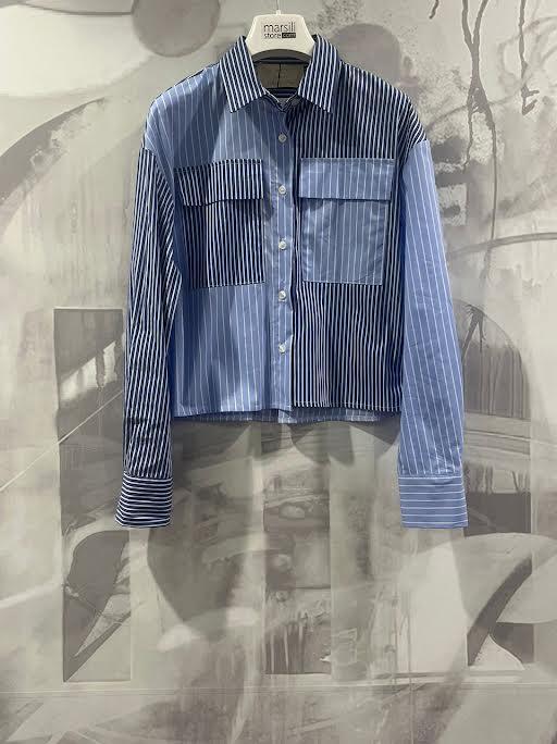 camicia righe CF014 A KAOS 