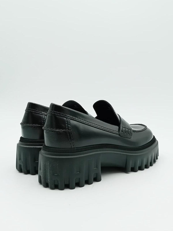 mocassino con passante HXW7000FV50UDWB999 NERO HOGAN 