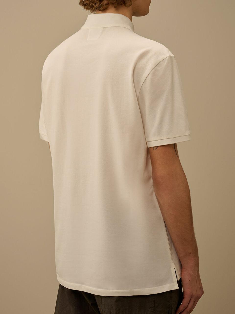 polo in stretch piquet 20CMPL108A 103 C.P COMPANY 