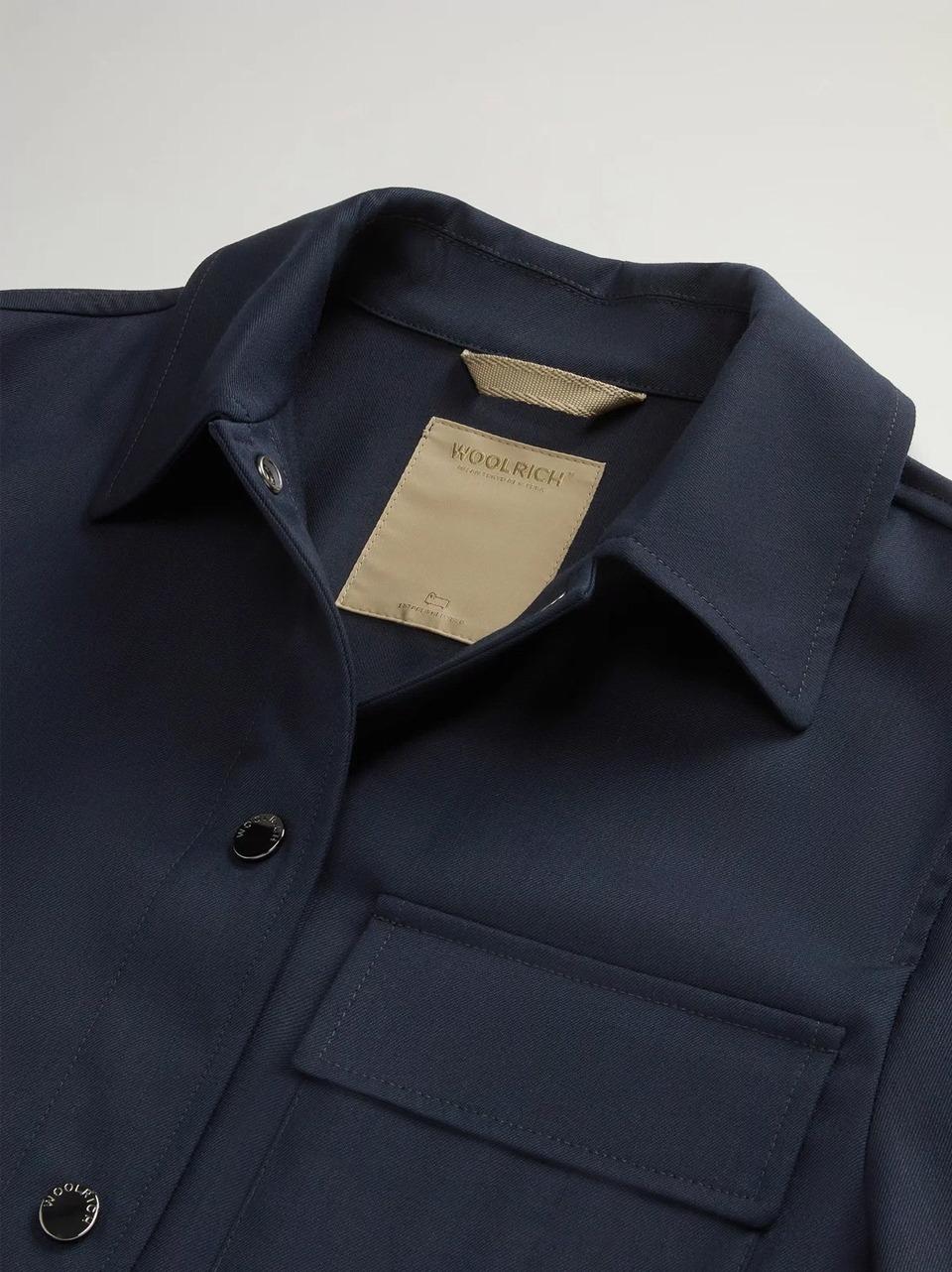 light wool overshirt CFWWOS 2000 FRUT 5023 B WOOLRICH 