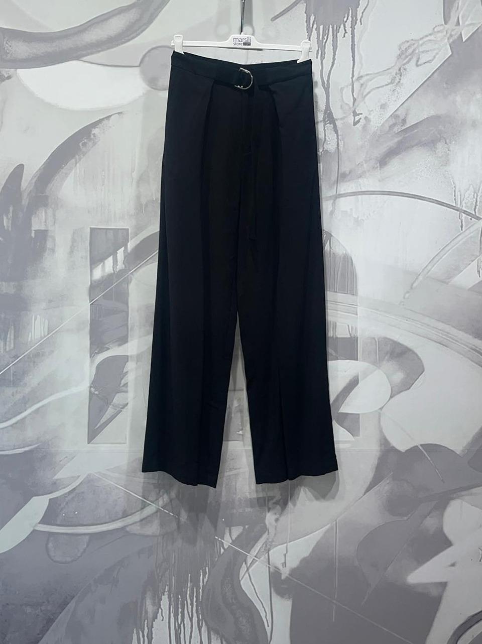 pantalone cintura nastro 0007 N ELEh 