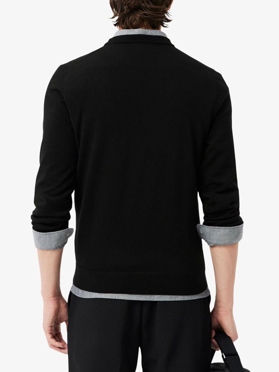 girocollo merinos monocrome AH1969 NE LACOSTE 