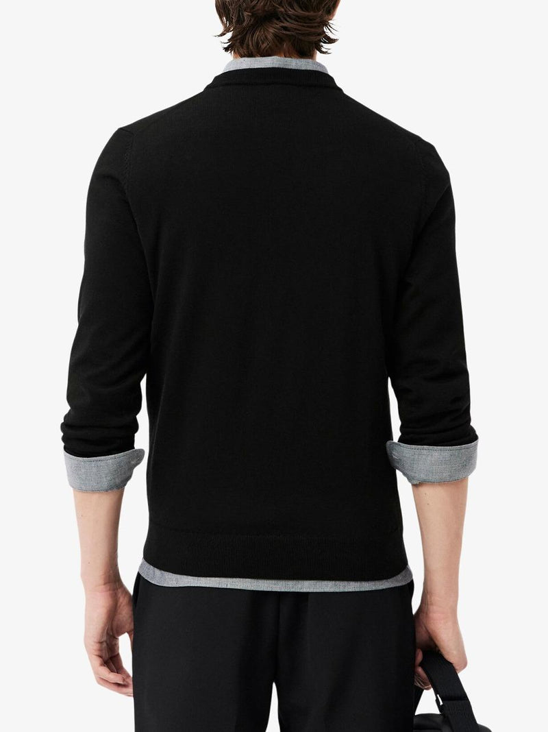 girocollo merinos monocrome AH1969 NE LACOSTE 