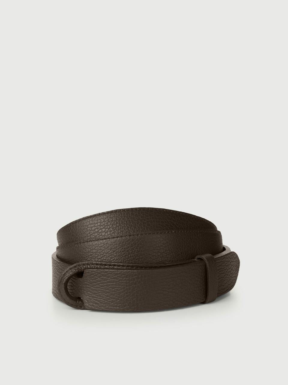 cintura nobuckle pelle micron e tessuto NB0039 MICEBANO ORCIANI NOBUCKLE 