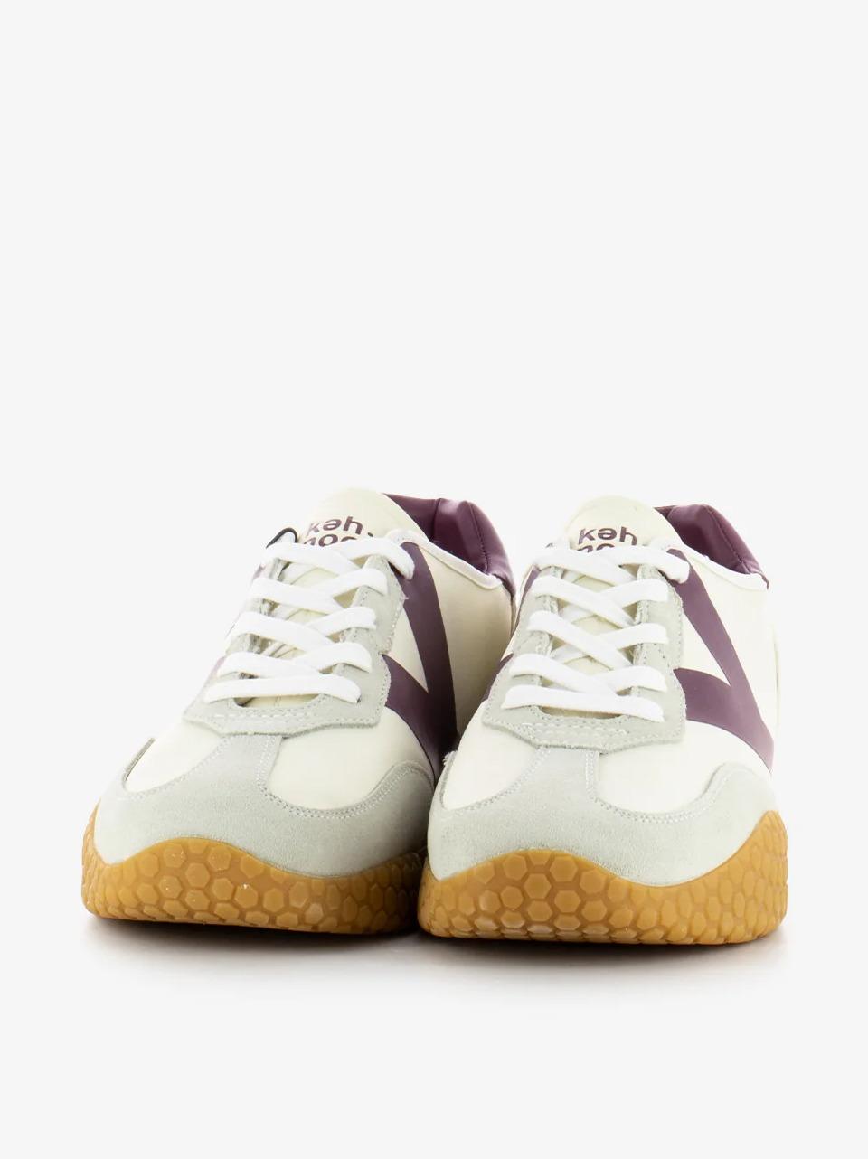 sneakers KM9753 WHITE BORDEAUX Keh.noo 