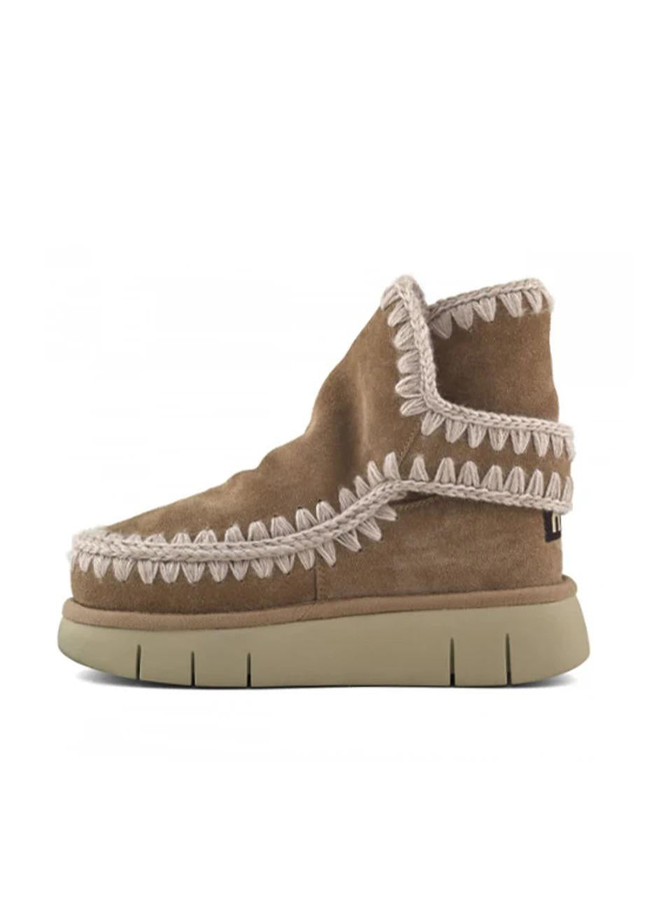 bounce boot boucle 53102A CAMPKBRU MOU 
