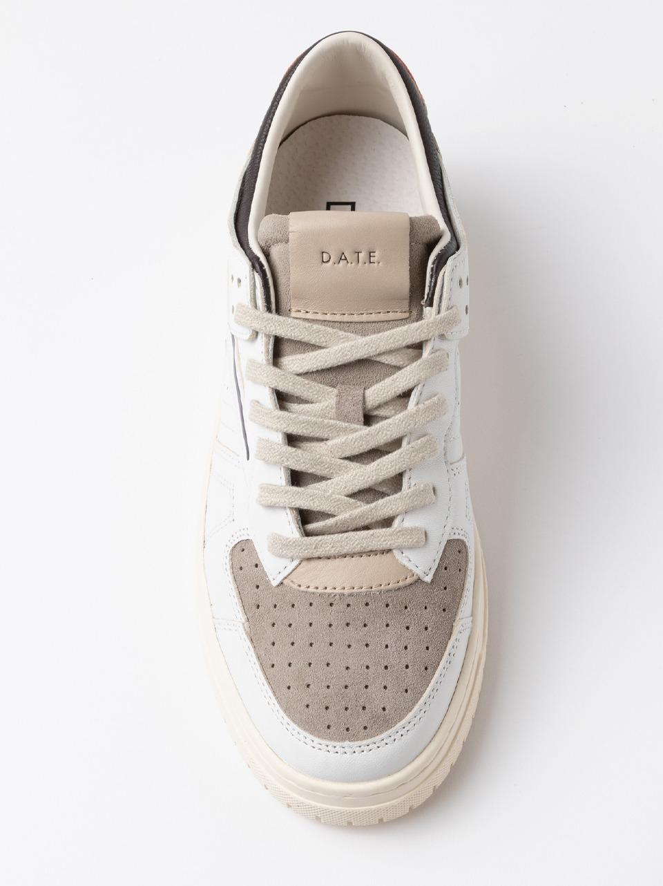 sneakers torneo M431-TO-CO-IT BIANCO\TAUPE D.A.T.E 