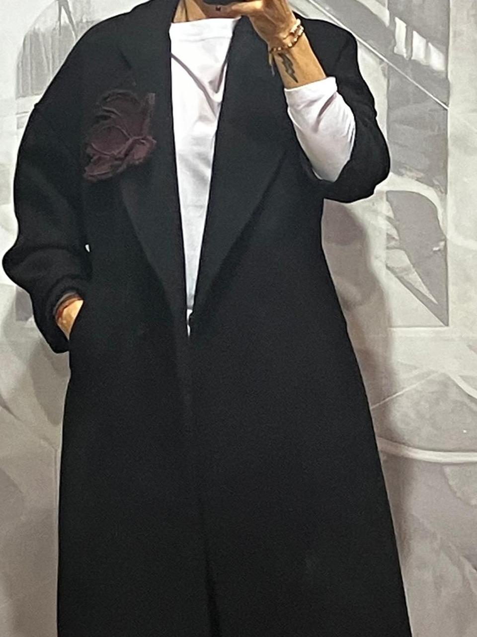 cappotto lungo M38F0163 N Souvenir 