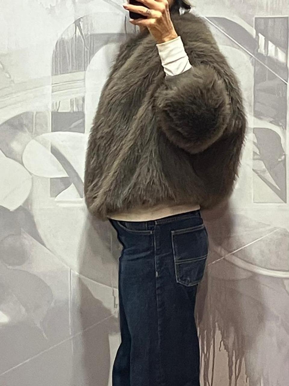 ecopelliccia bomber LE001 F KAOS 