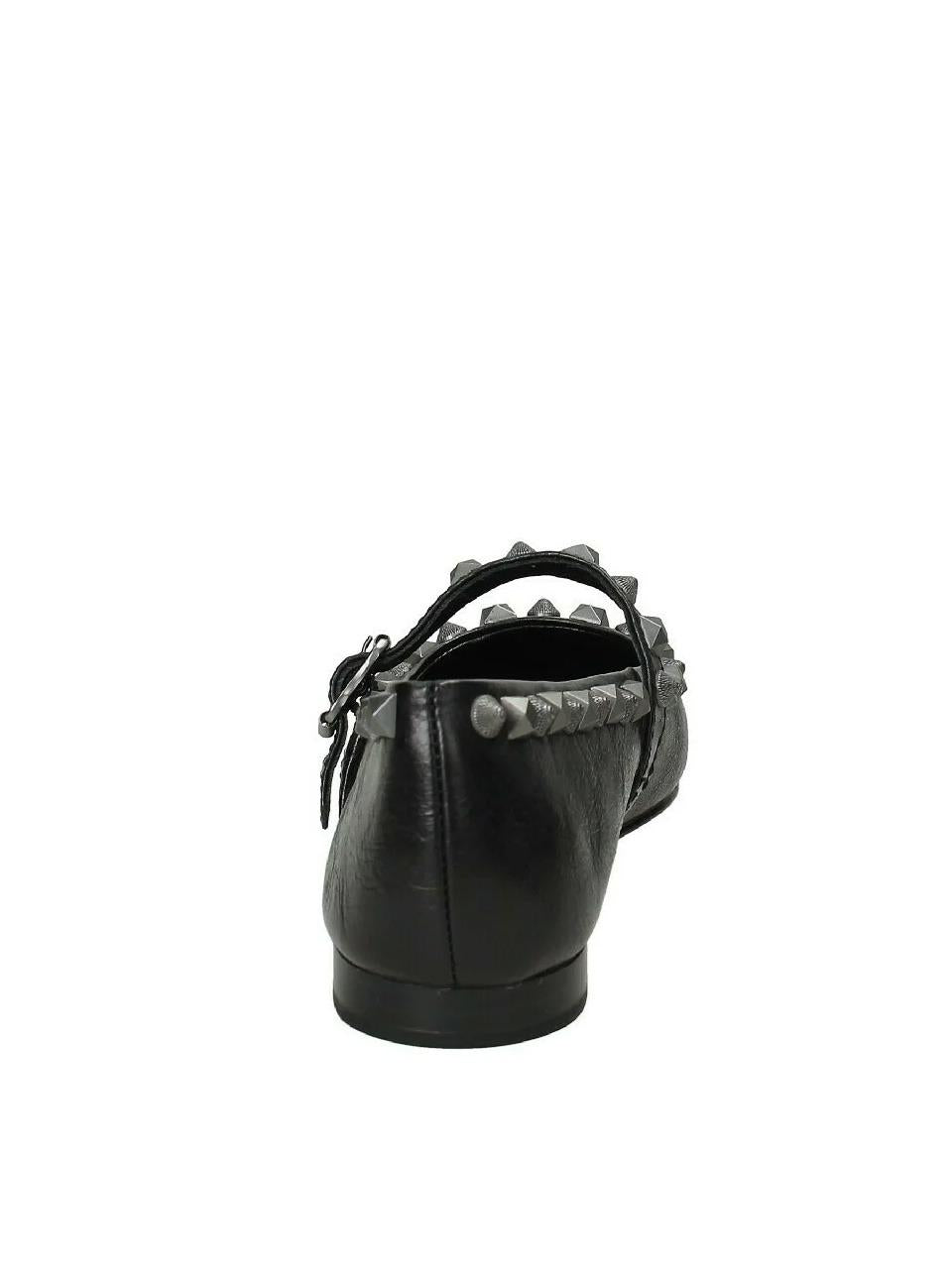 ballerina borchiata BEATNIK02 NERO ASH 