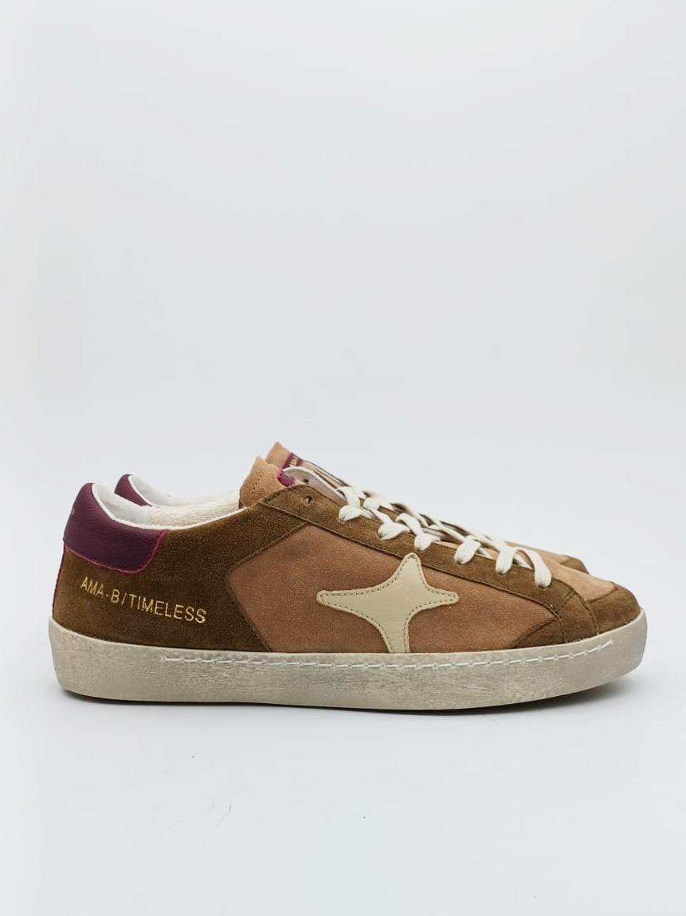 sneakers timeless 4435 SABBIA AMA brand 
