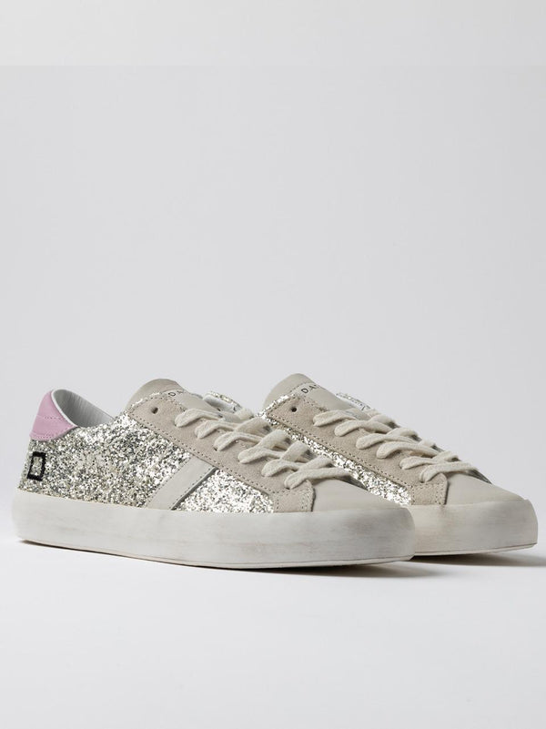 sneakers hill low HL.GL-PL PLATINO D.A.T.E 
