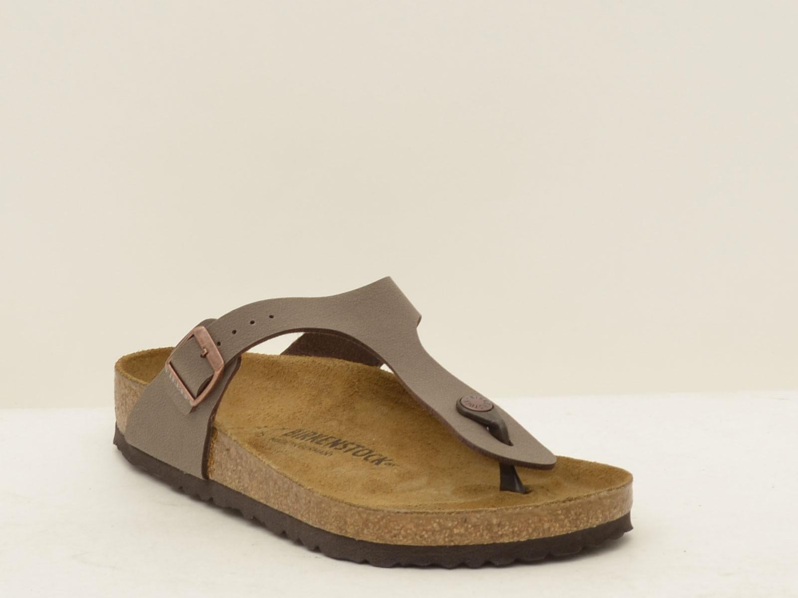 sandalo gizeh GIZEH043751 MOCCA BIRKENSTOCK 