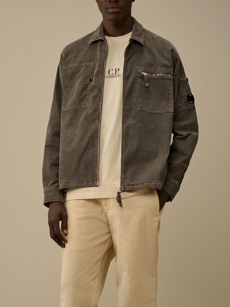 over shirt velluto OS097A 006410 O 921 C.P COMPANY 