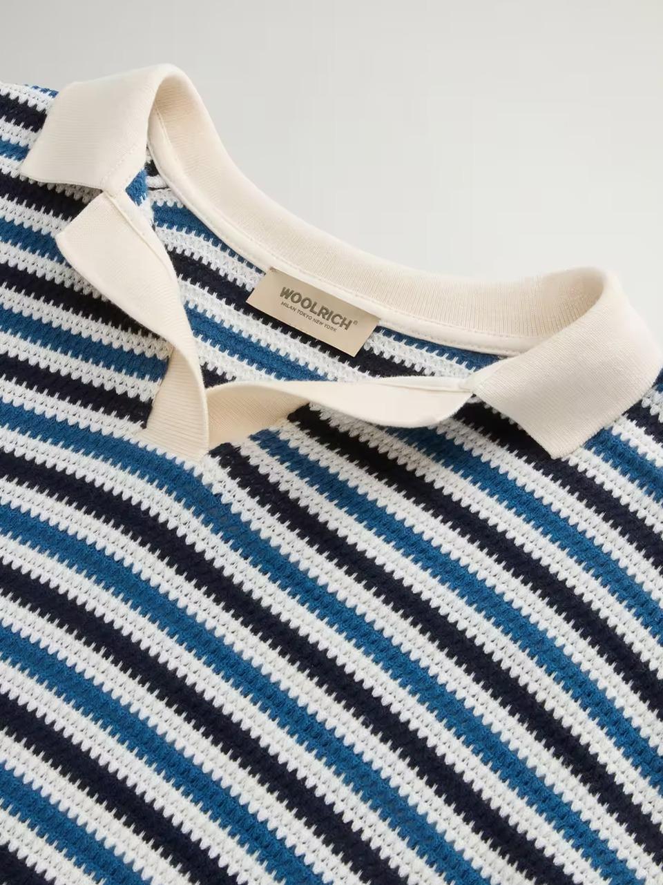 polo crochet PO20001 UT5335 1057 WOOLRICH 