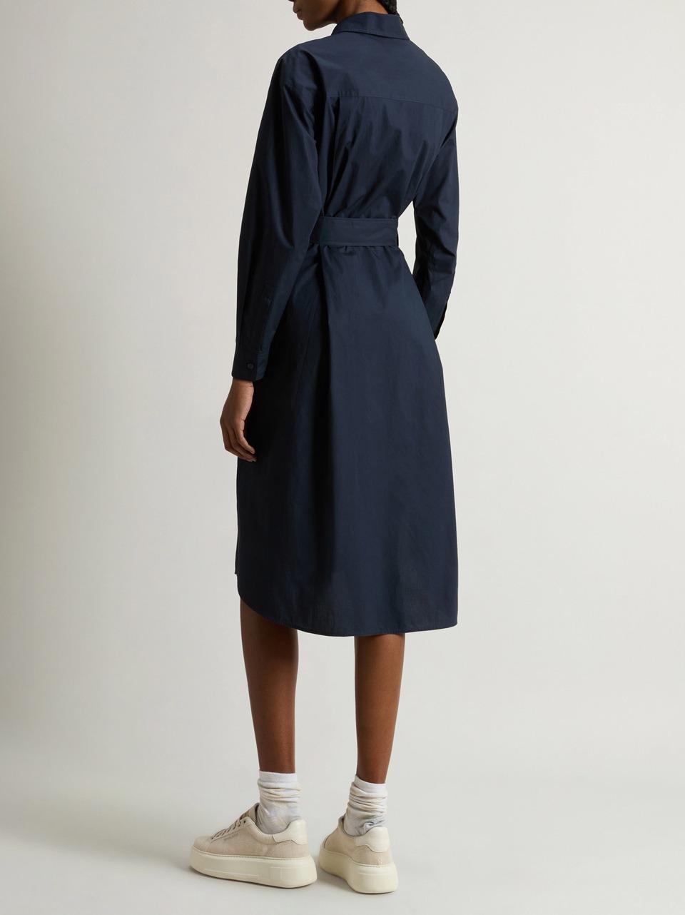 chemisieur con spacchi alti 0163 3944 BLU WOOLRICH 