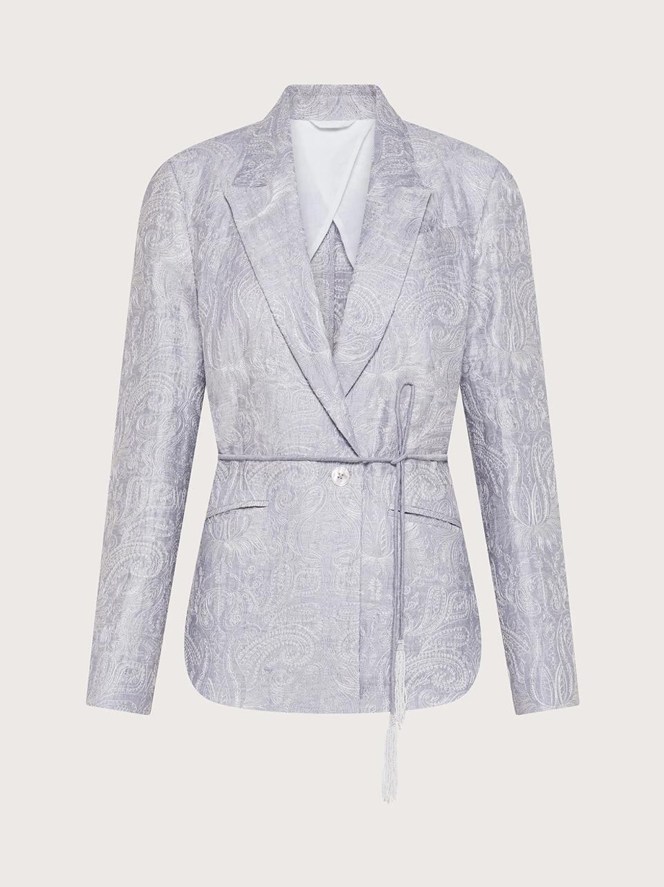 giacca organza ricamata G0953 330051 760 SEVENTY 