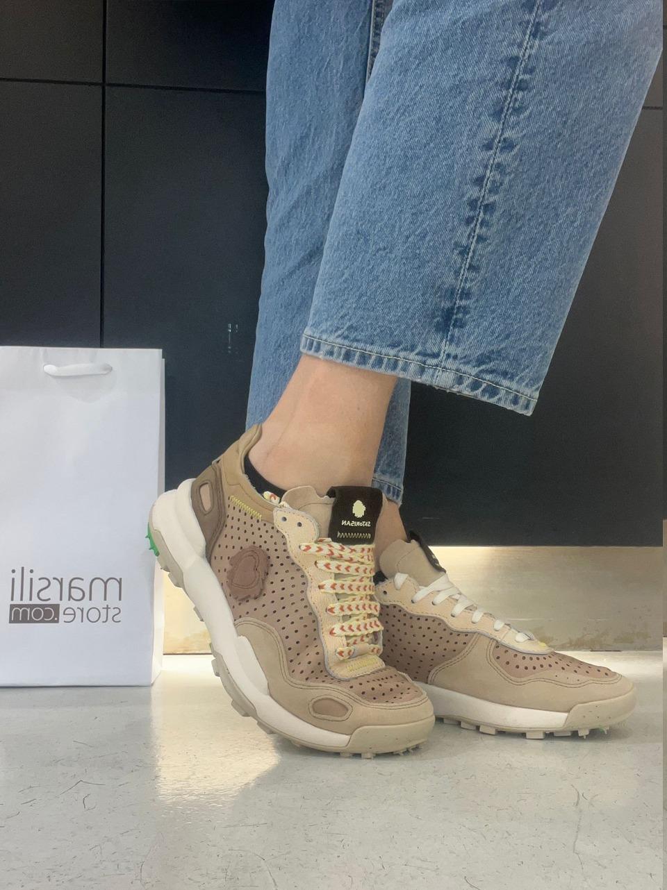 sneakers chacrona laser premium CHACRONA LASER PREMIUM CREAM PEACH SATORISAN 