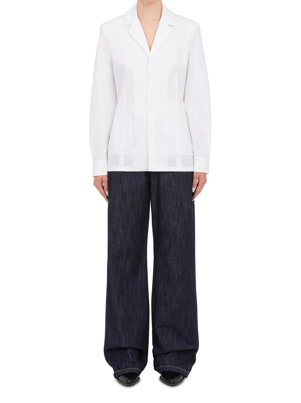 pantalone dritto denim fiammato MOUNING PD557 812 DEPARTMENT FIVE 