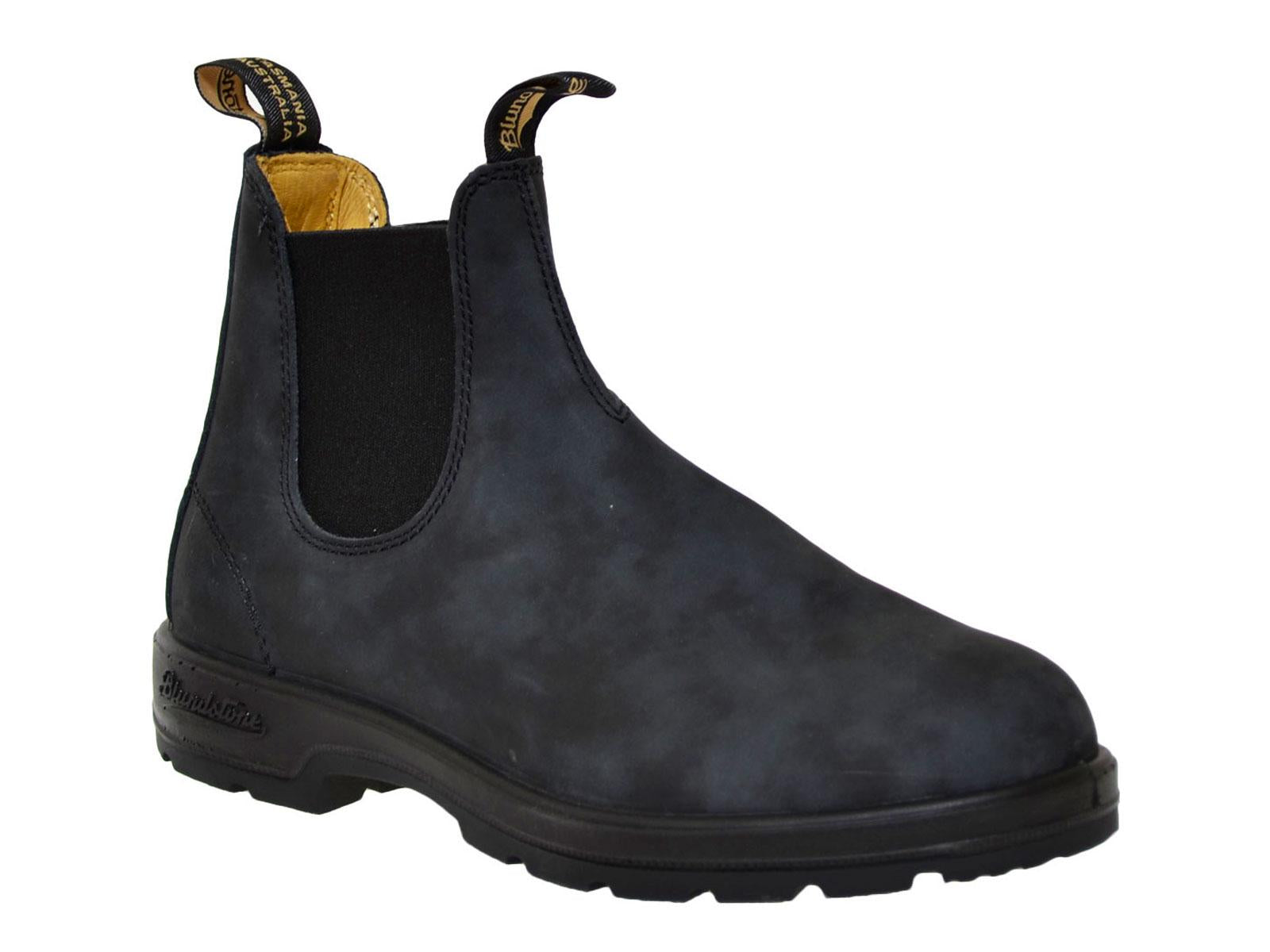 beatles elastico nero 587 BC RUSTIC BLACK Blundstone 