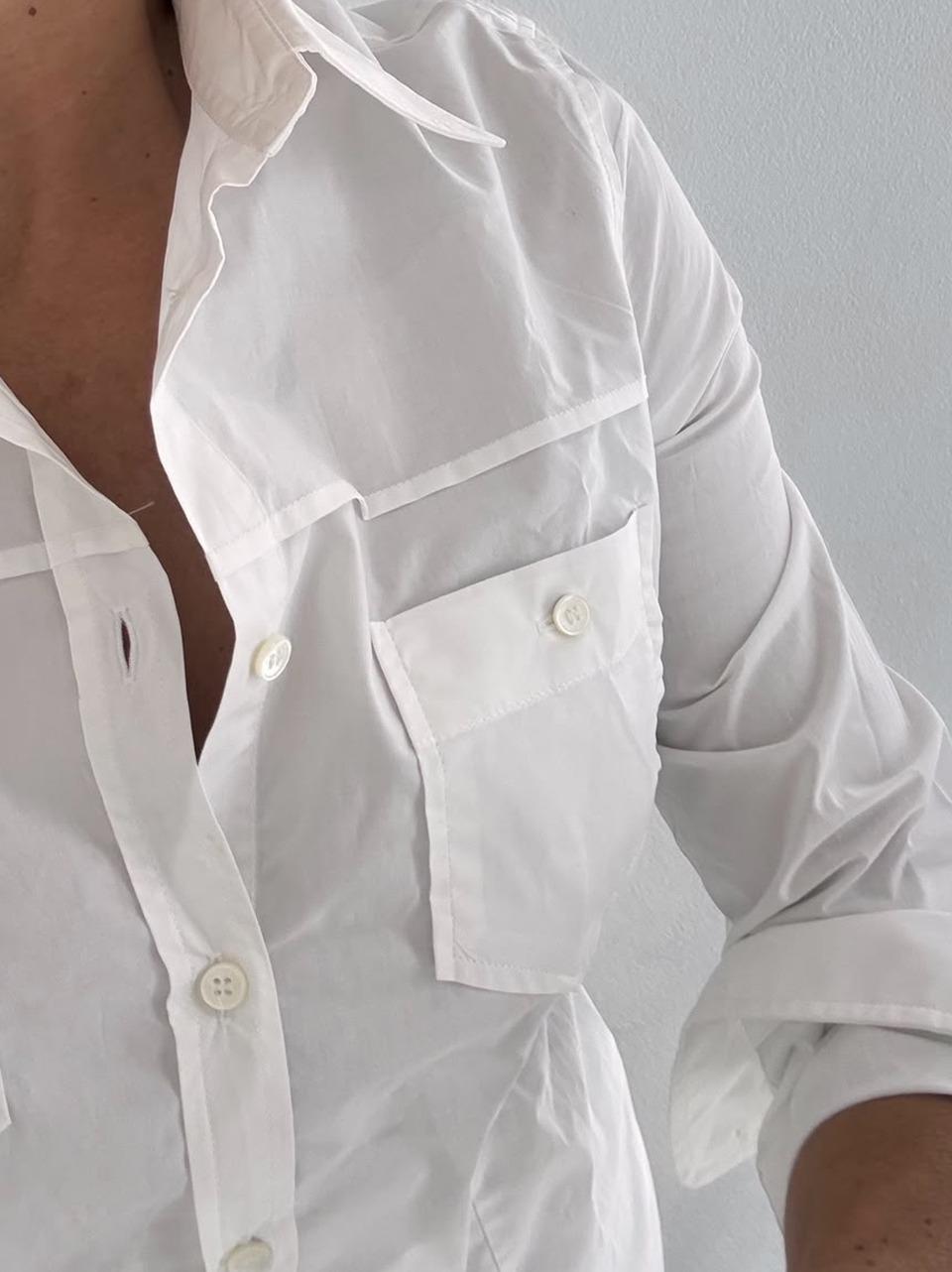 camicia in popeline LABEL POPELIN B DEPARTMENT FIVE 