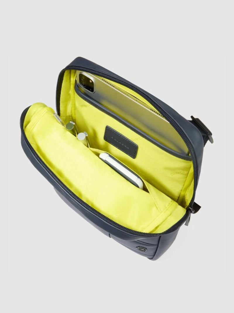 tracolla gomma piccola CA3084W129 BLU PIQUADRO 