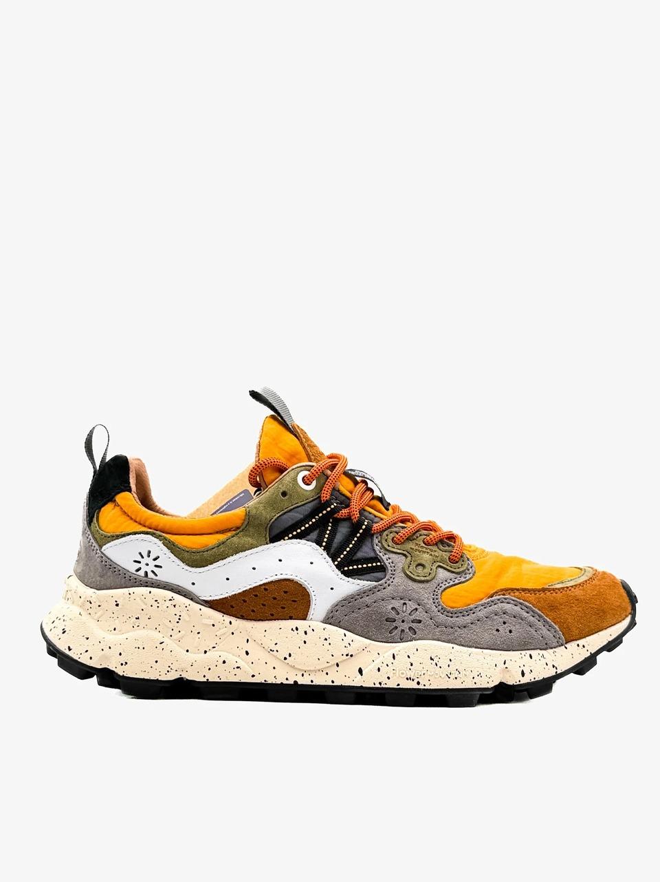 sneakers yamano 3 YAMANO33D84 ARANCIO FLOWER MOUNTAIN 