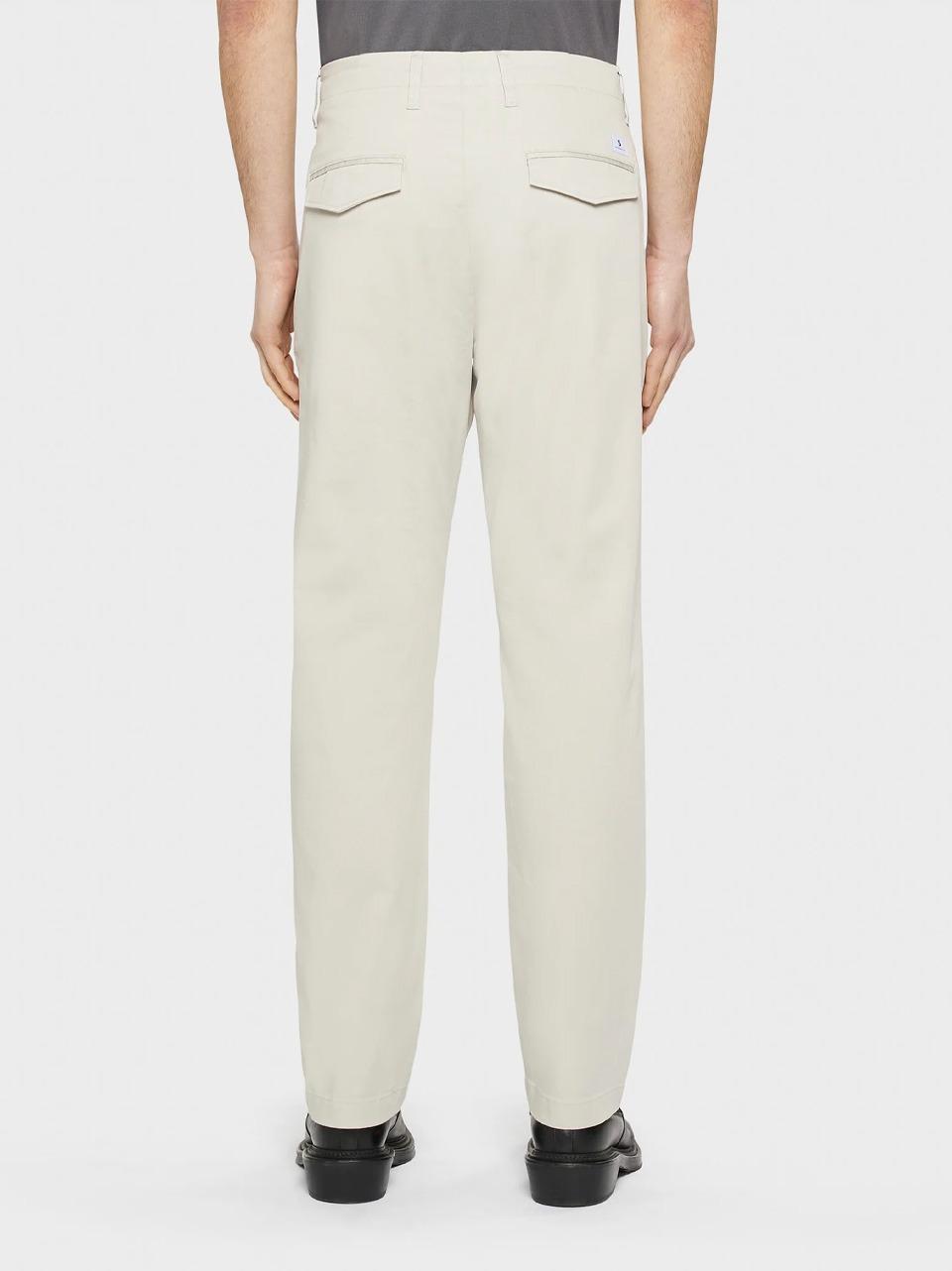 pantalone in gabardina a stringere off OFF 2TS0050 004 DEPARTMENT FIVE 