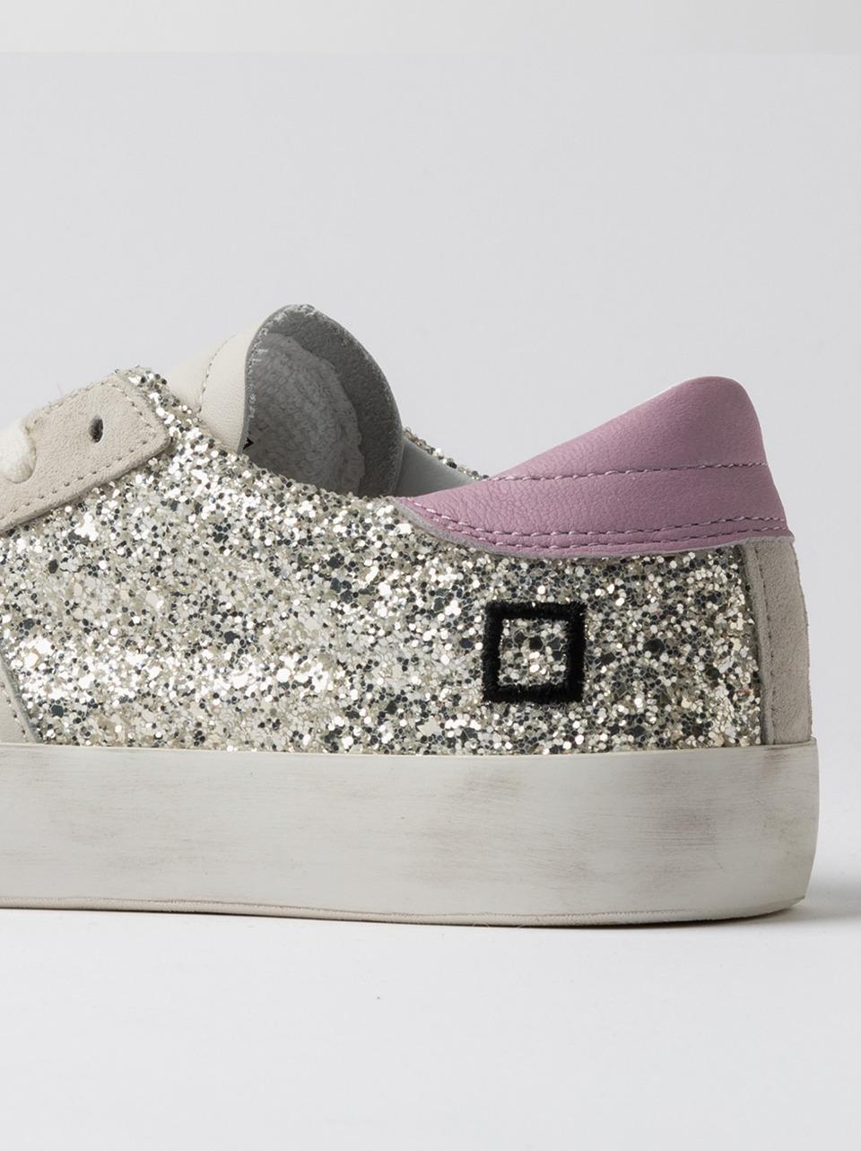 sneakers hill low HL.GL-PL PLATINO D.A.T.E 