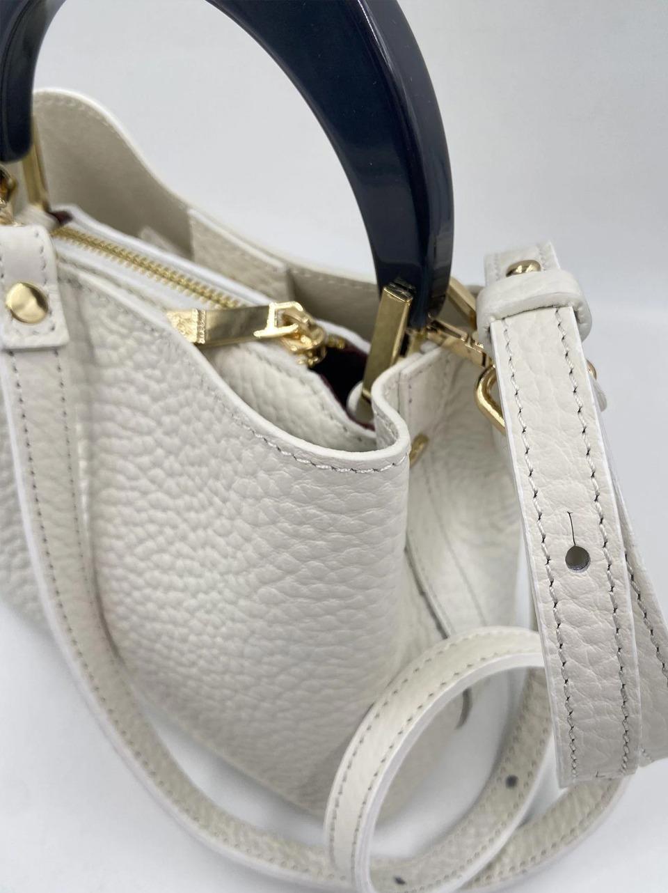 borsa secchiello  ingrid piccola 2040 BIANCO MY-BEST BAGS 