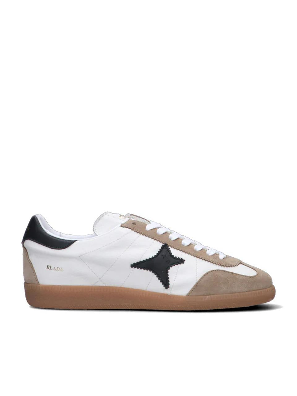 sneakers blabe 4103 BIANCO NERO AMA brand 