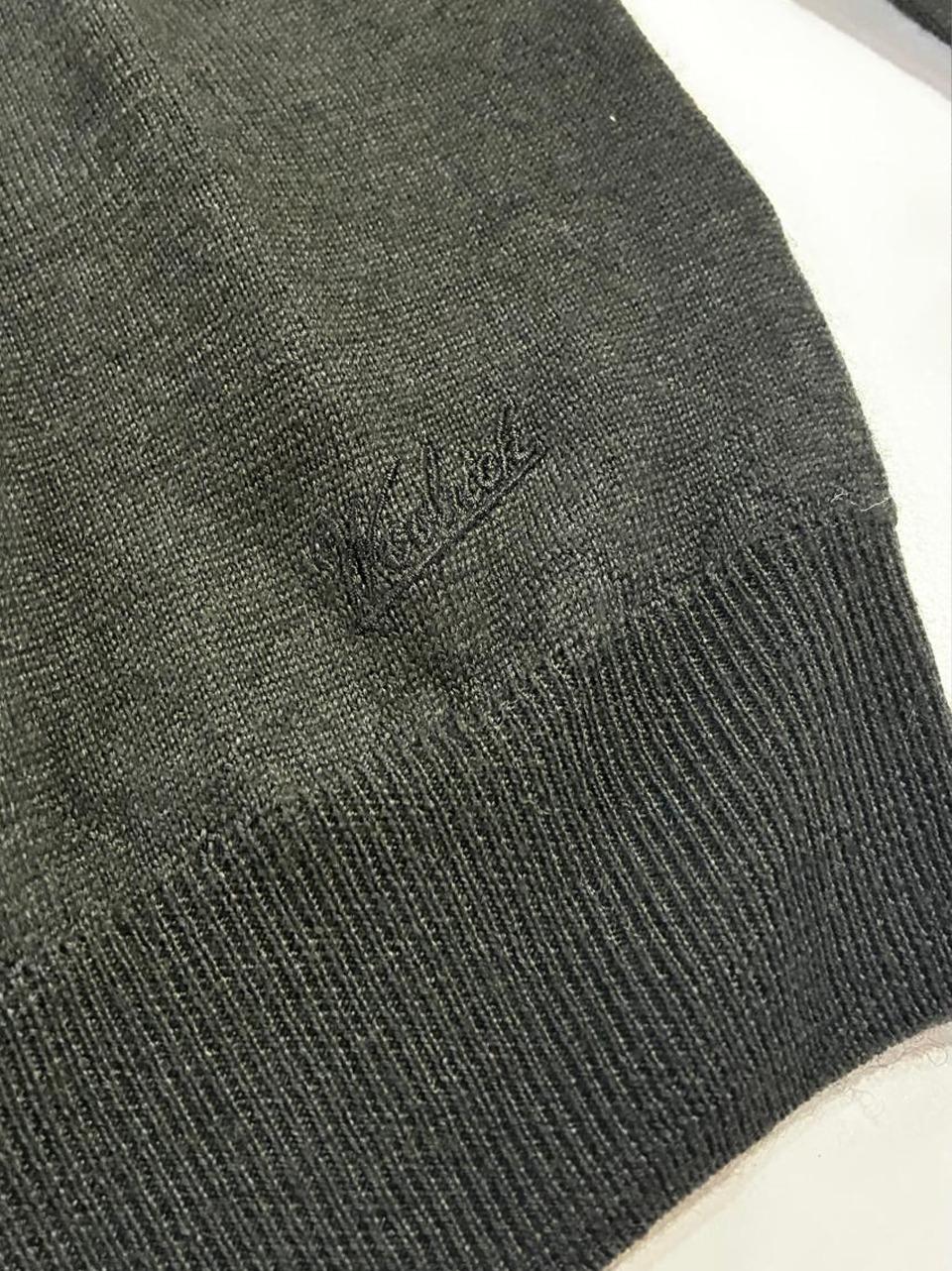 maglia merinos tint0 capo CFWWOKN0277MRUF0775 BLK WOOLRICH 