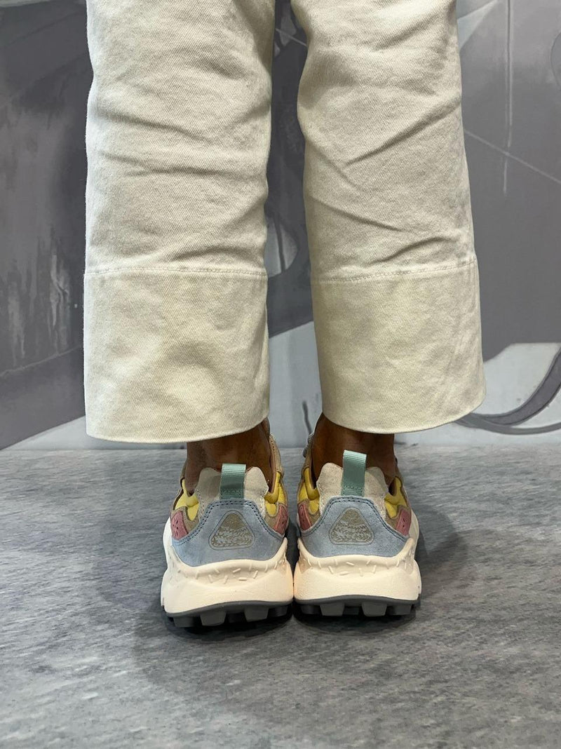 sneakers yamano3 YAMANO32M10 GHIACCIO LIME FLOWER MOUNTAIN 