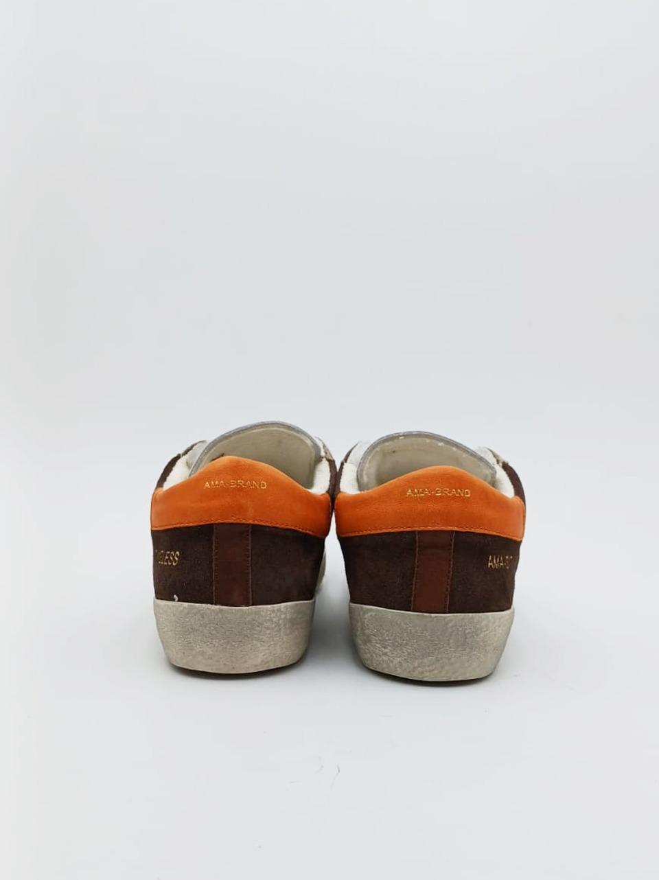 sneakers timeless 4437 BIANCO SABBIA AMA brand 