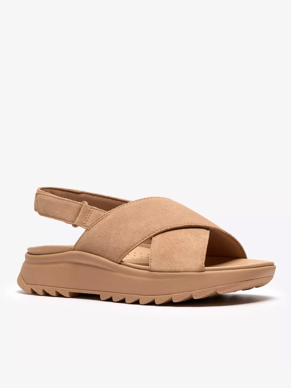 sandalo con suola sneakers DAS LITE WHIS 0 BEIGE Clarks 