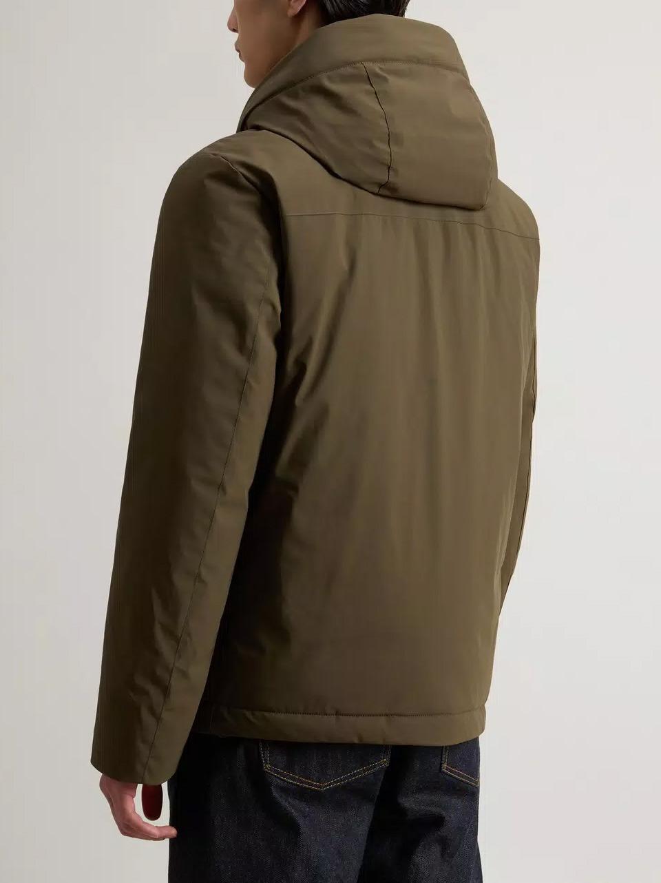 piumino liscio strech corto OU0929 614 WOOLRICH 