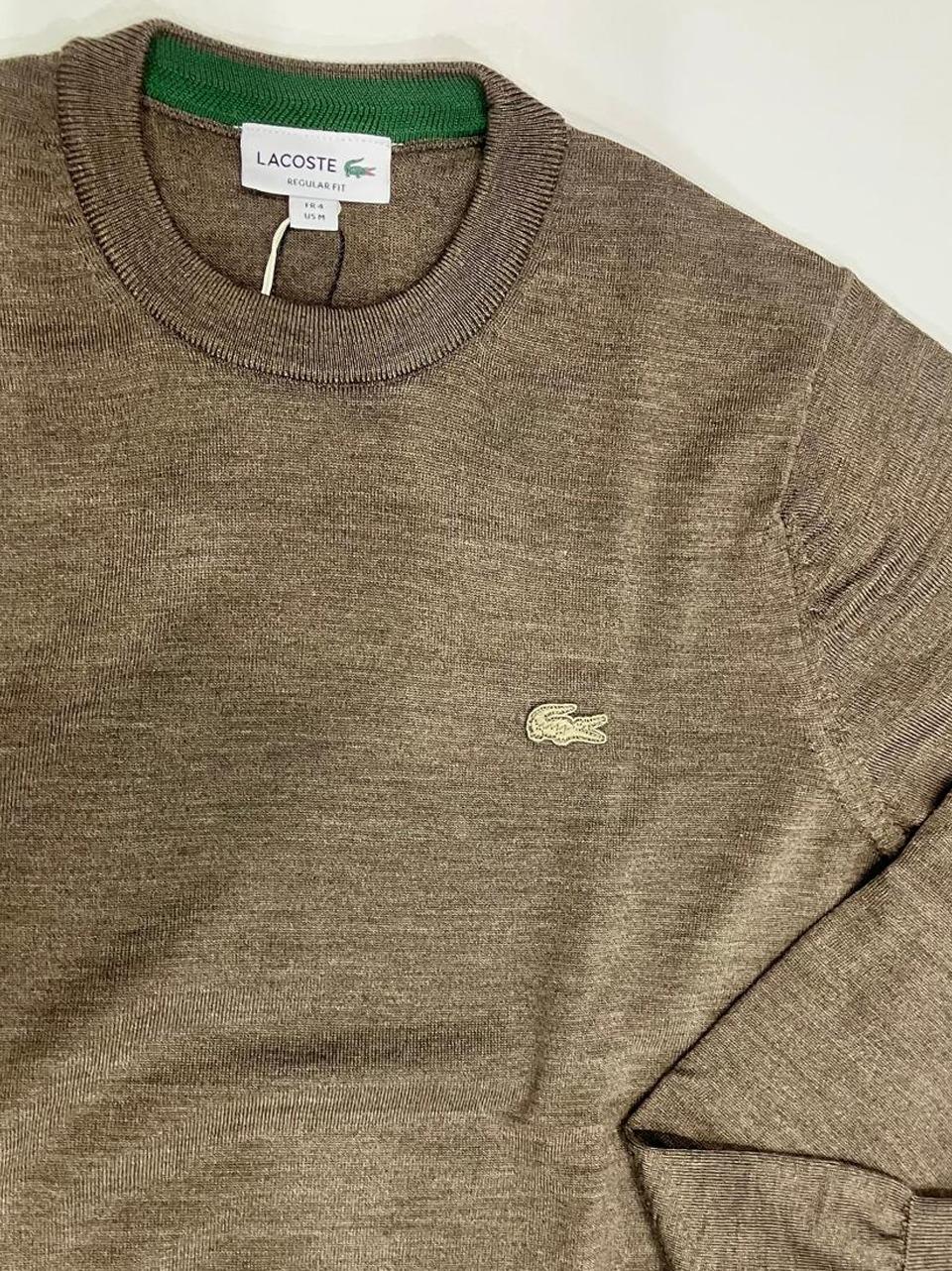 girocollo merinos monocrome AH1969 ZPC LACOSTE 