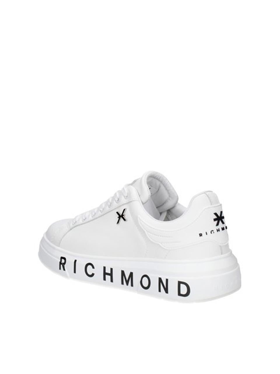sneakers suola parlata 22204 BIANCO RICHMOND X 