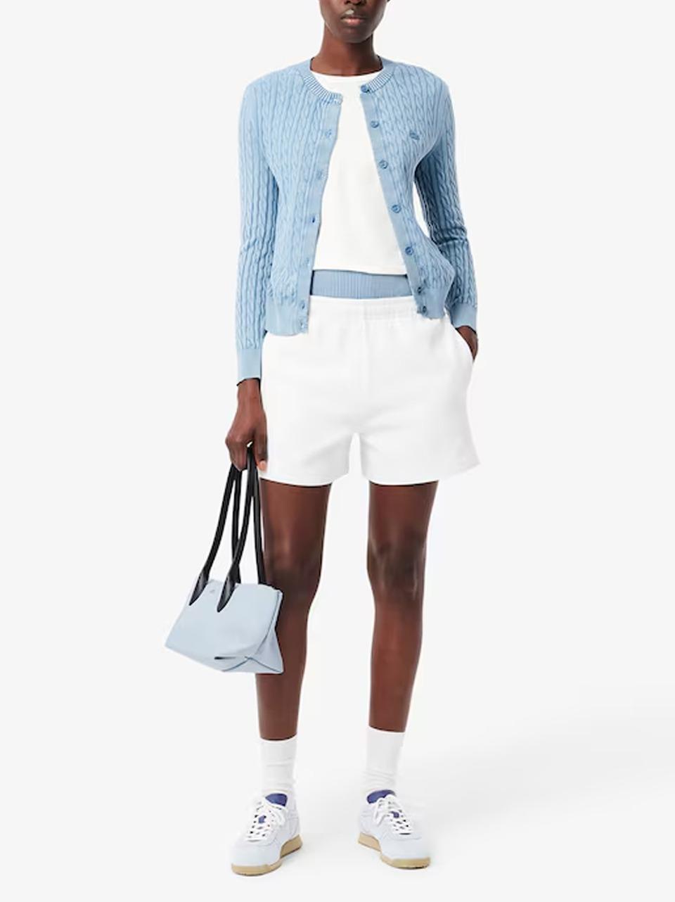 girocollo manica 3\4 TF9424 B LACOSTE 