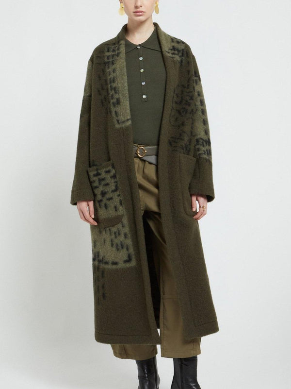 cappotto maglia DJ0073 V ottod'ame 