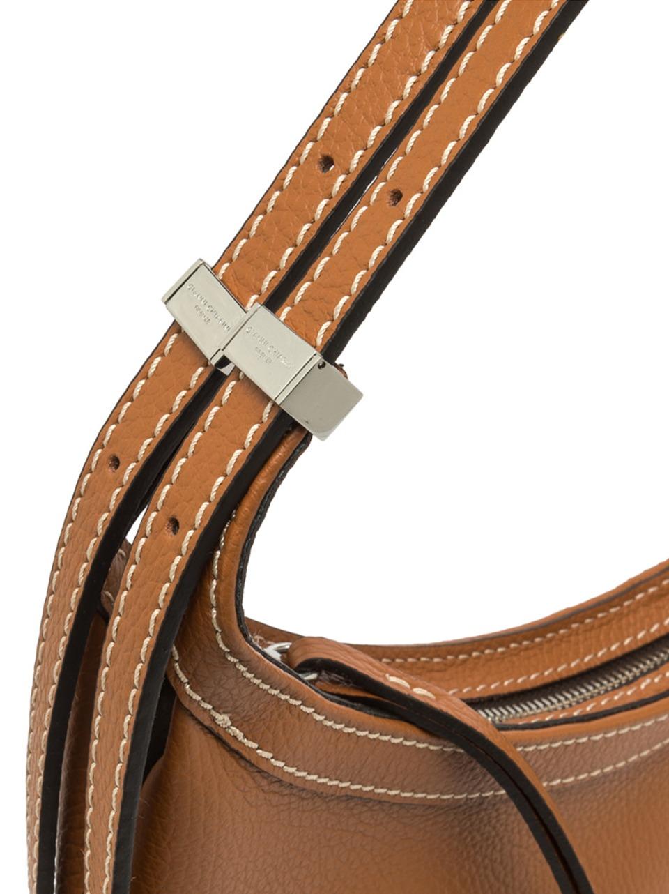 borsa a spalla norma piccola BS11320GRN CARAMELLO GIANNI CHIARINI 