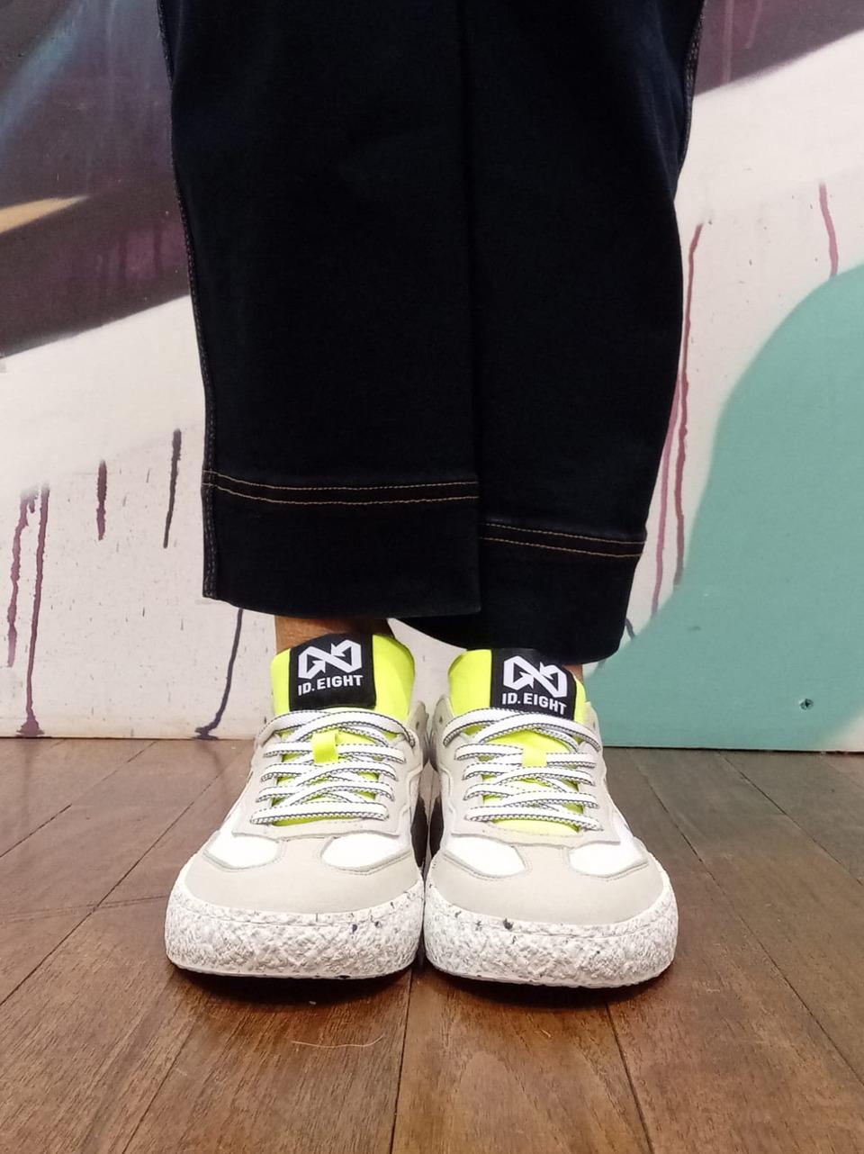 sneakers uriduri URIDURI WHITE CRINCLE ID.EIGHT 